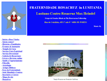 Tablet Screenshot of fraternidaderosacruz.net